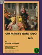 Our Father's Work To Do SATB choral sheet music cover